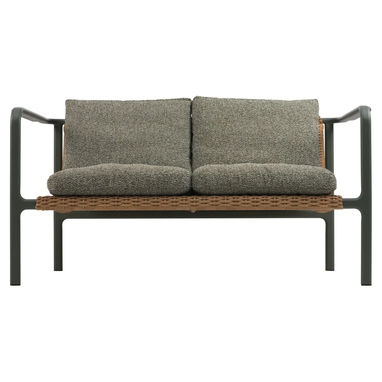 Motty 2-sits Soffa 140x76 cm Nordic Green/Teddy Verde