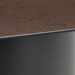 Murcia Matbord 200x100 cm Keramik Rostbrun