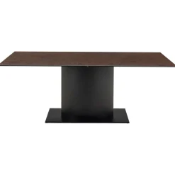 Murcia Matbord 200x100 cm Keramik Rostbrun