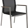 Naos Matgrupp 100x220-320 cm ink 6st Naos Karmstolar Rostfritt/Teak