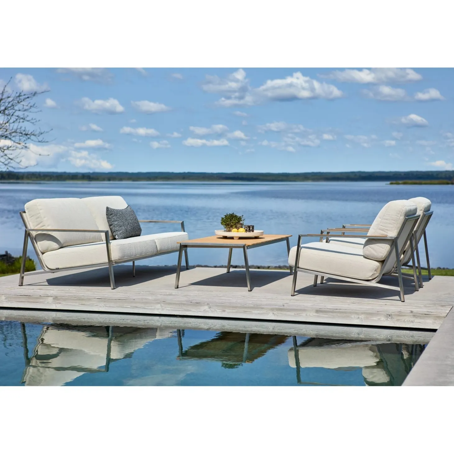 Naos 2,5-sits Soffa 193x99 cm Dot Beige