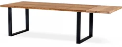 Narvik Matbord Ek/Svart 210cm