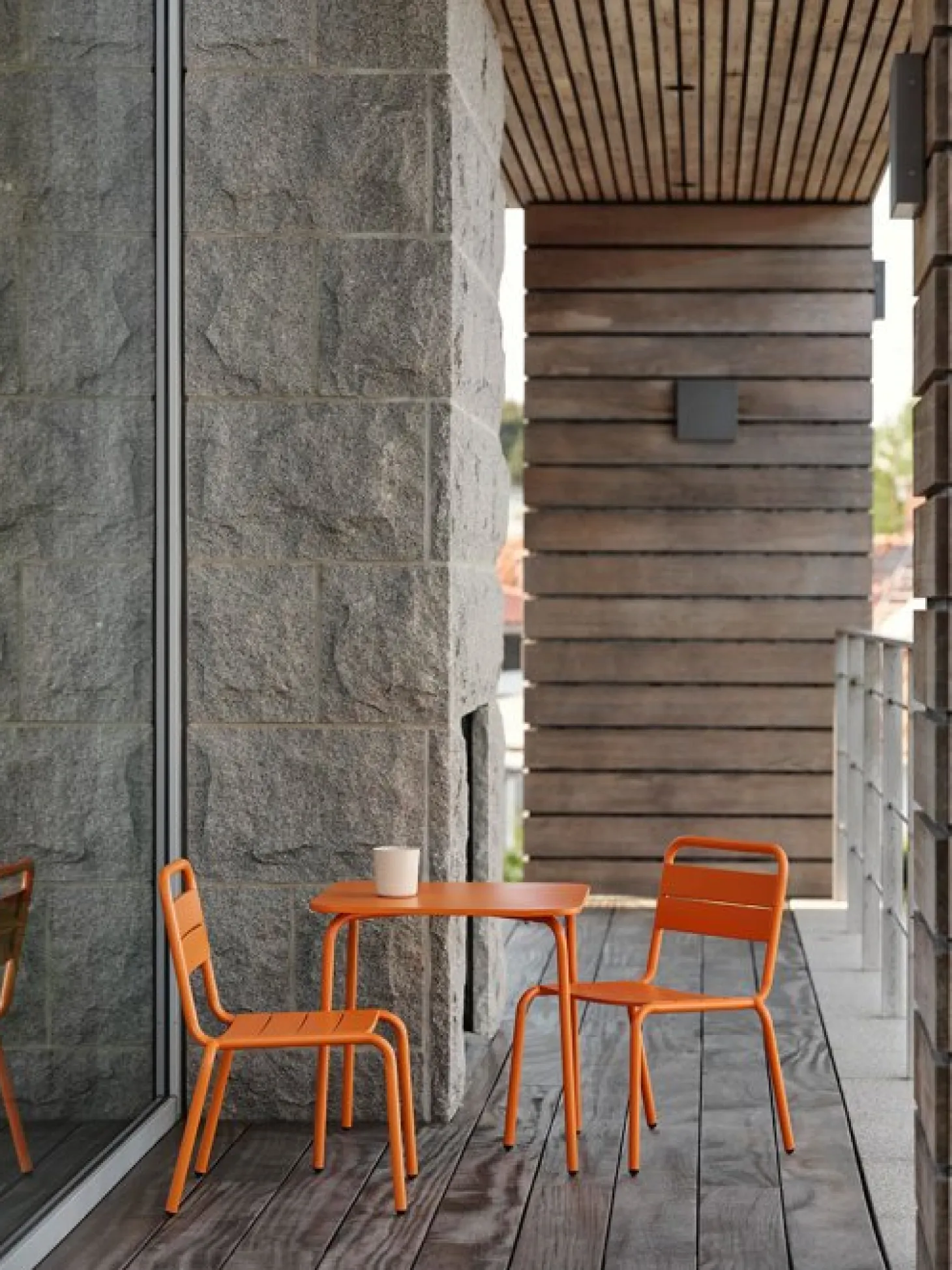Nera Barnstol Orange