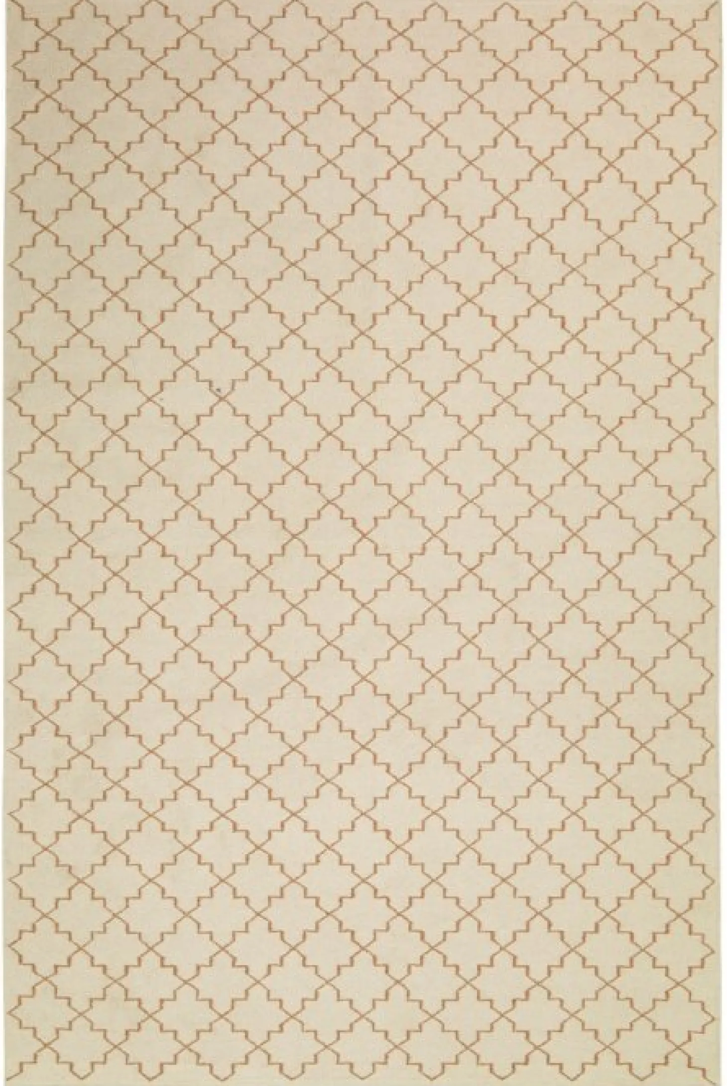 New Geometric Ullmatta Off White/Orange