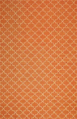 New Geometric Ullmatta Orange Melange/Off White