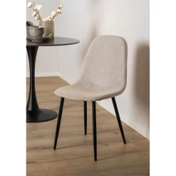 Nicole Matstol Nesia tyg Beige