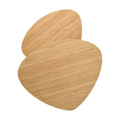 Noble 2-set Stor/Liten Satsbord Bambu