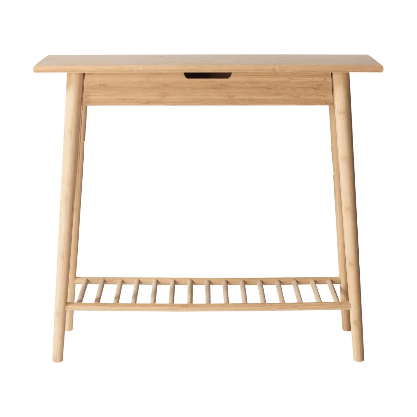 Noble 90x35 cm Avlastningsbord Bambu