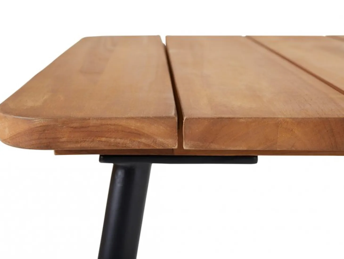 Nolli Matbord 175x90 cm Svart/Teak