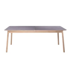 Nord Matbord 200-290x90 cm Oljad Ek/Stenlaminat