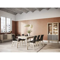Nord Matbord 200-290x90 cm Vitoljad Ek