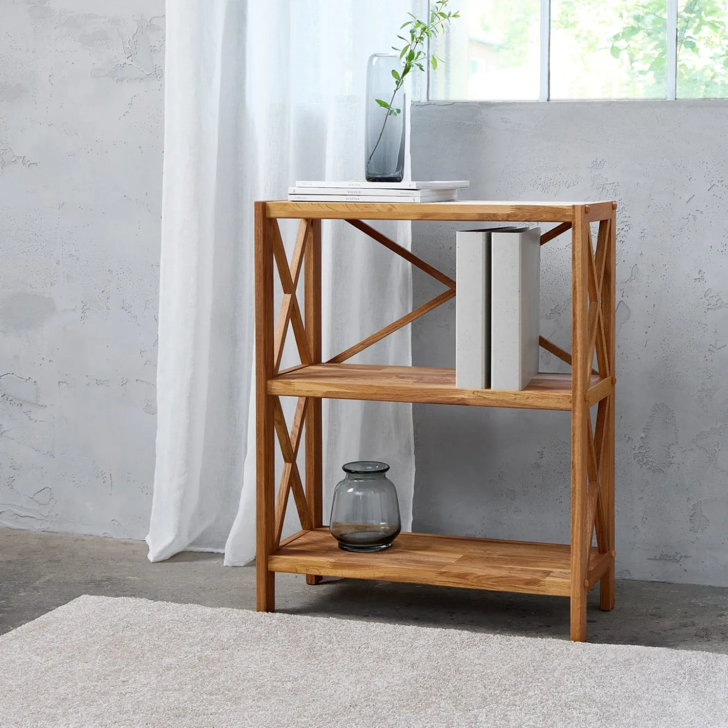 Notte Hyllenhet sektioner 87 cm naturlig ek