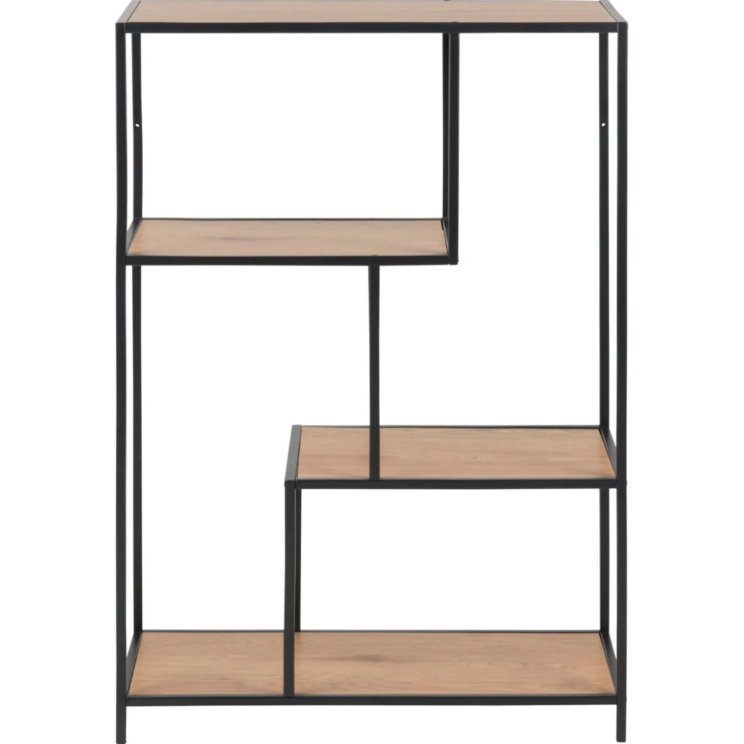 Notting Hill Bokhylla Asymmetrisk 114x77x35 cm Ek
