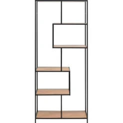 Notting Hill Bokhylla Asymmetrisk 185x77x35 cm Ek