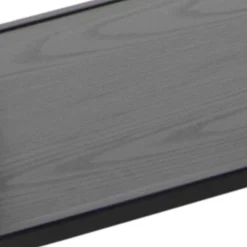 Notting Hill Bokhylla Asymmetrisk 185x77x35 cm Svart Ask
