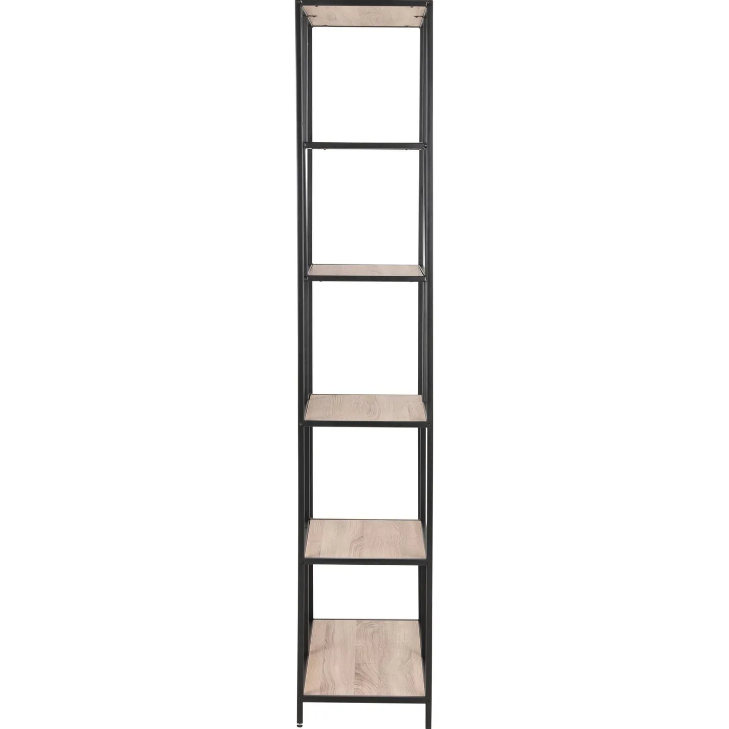 Notting Hill Bokhylla Asymmetrisk 185x77x35 cm Vitpigmenterad