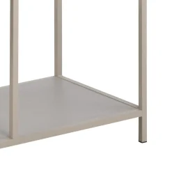 Notting Hill Bokhylla med baksida 185x77x35 cm Grå