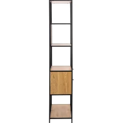 Notting Hill Bokhylla med 2 Lådor 185x77x35 cm Ek