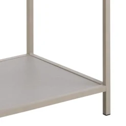 Notting Hill Bokhylla med 2 Lådor 185x77x35 cm Grå