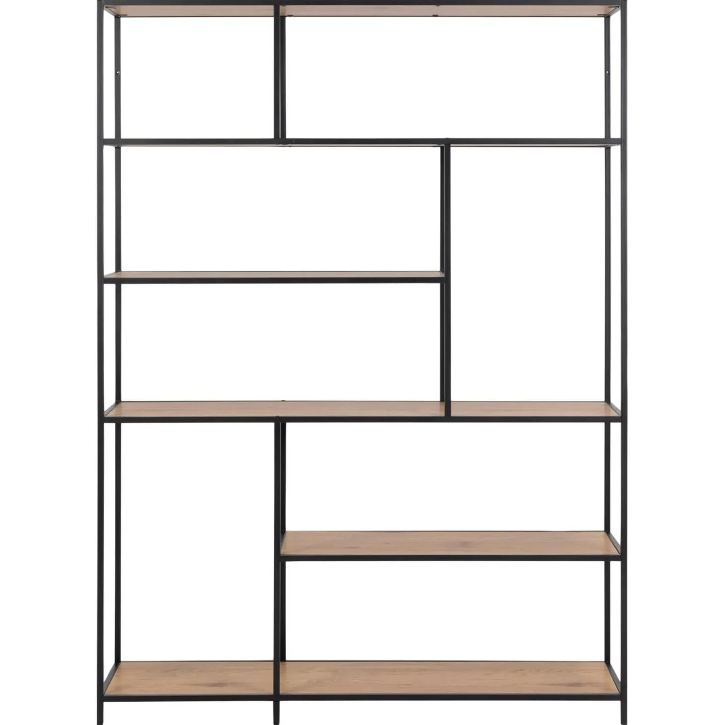 Notting Hill Bokhylla 185x135x35 cm Ek