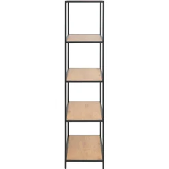 Notting Hill Bokhylla 150x77x35 cm Ek