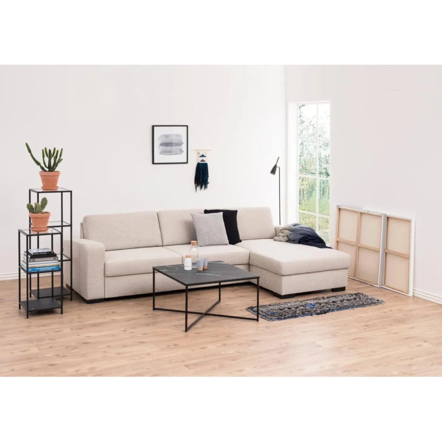 Notting Hill Bokhylla 119x35x37 cm Glas