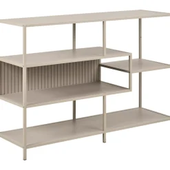 Notting Hill Bokhylla 78x114x35 cm Grå