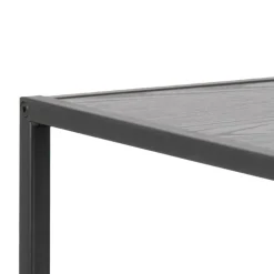 Notting Hill Bokhylla 78x114x35 cm Svart Ask