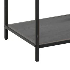 Notting Hill Bokhylla 185x114x35 cm Svart Ask