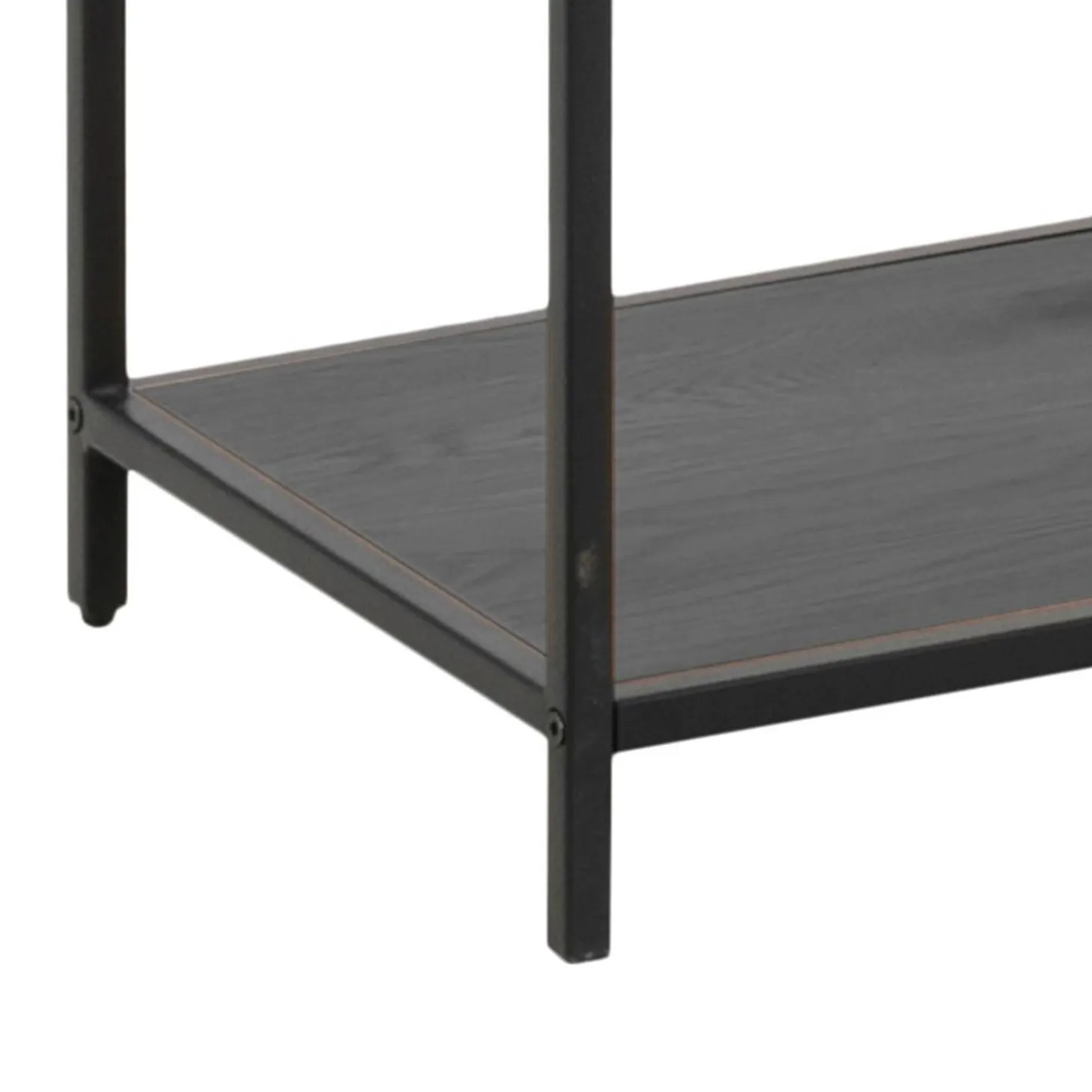 Notting Hill Bokhylla 185x114x35 cm Svart Ask