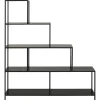 Notting Hill Bokhylla 150x135x35 cm Svart Ask