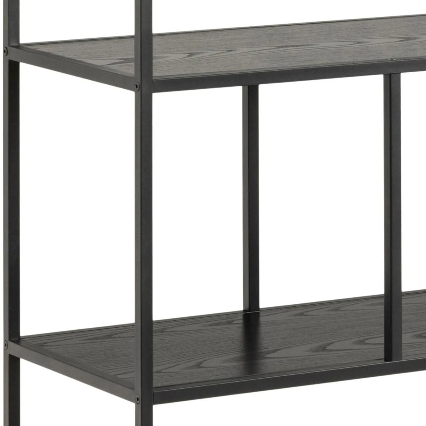 Notting Hill Bokhylla 150x135x35 cm Svart Ask