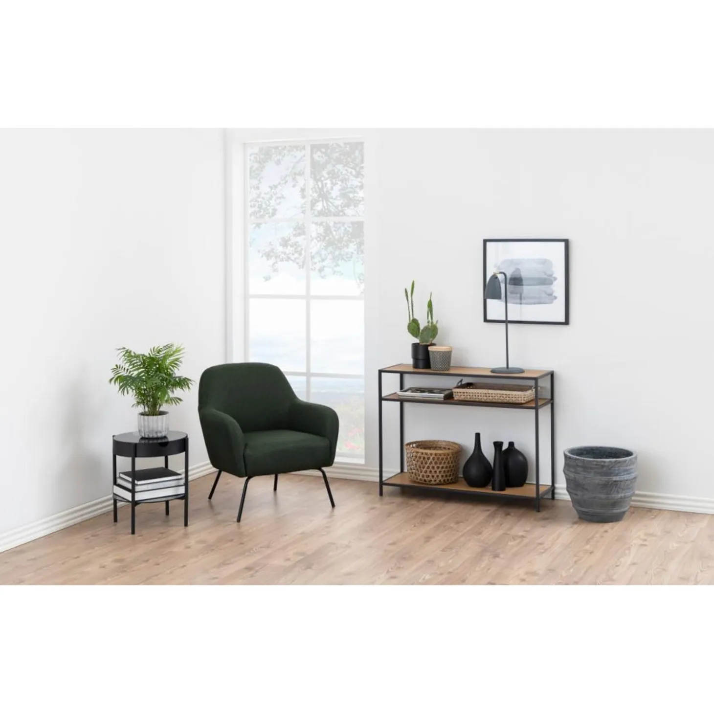 Notting Hill Konsolbord 100x35 cm Ek