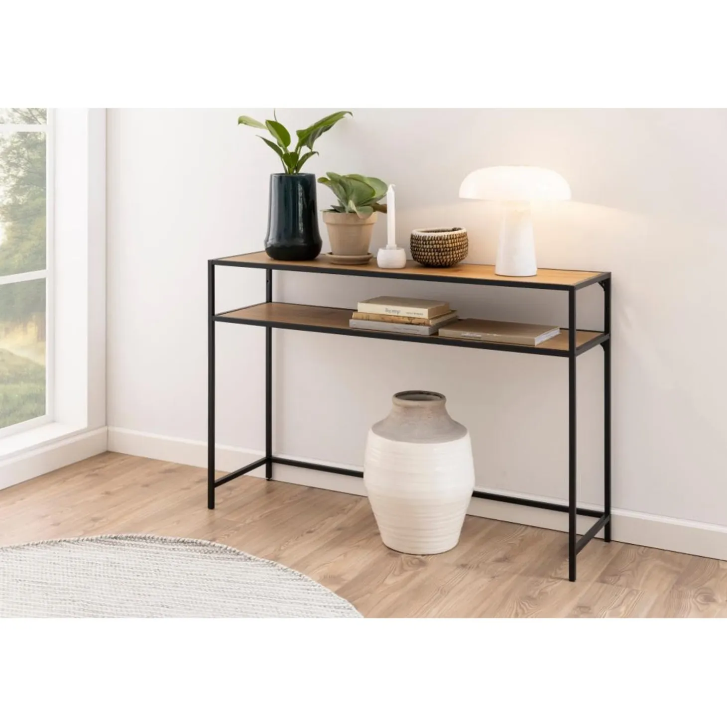 Notting Hill Konsolbord 120x35 cm Ek