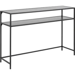 Notting Hill Konsolbord 120x35 cm Svart Ask