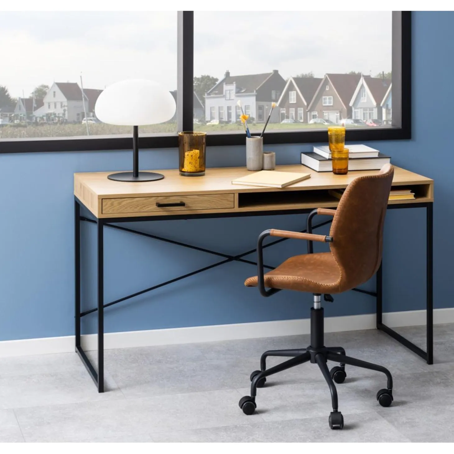 Notting Hill Skrivbord 140x58 cm Ek