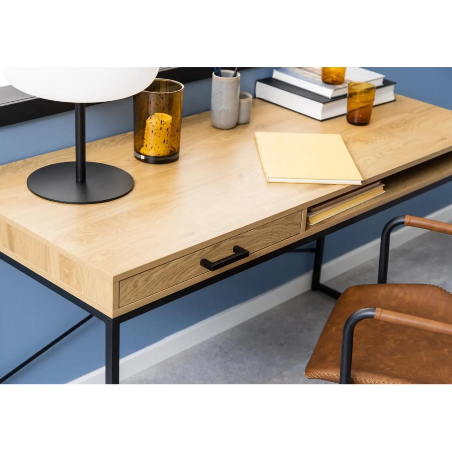 Notting Hill Skrivbord 140x58 cm Ek