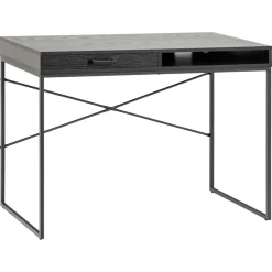 Notting Hill Skrivbord 110x45 cm Svart Ask