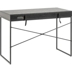 Notting Hill Skrivbord 110x45 cm Svart Ask