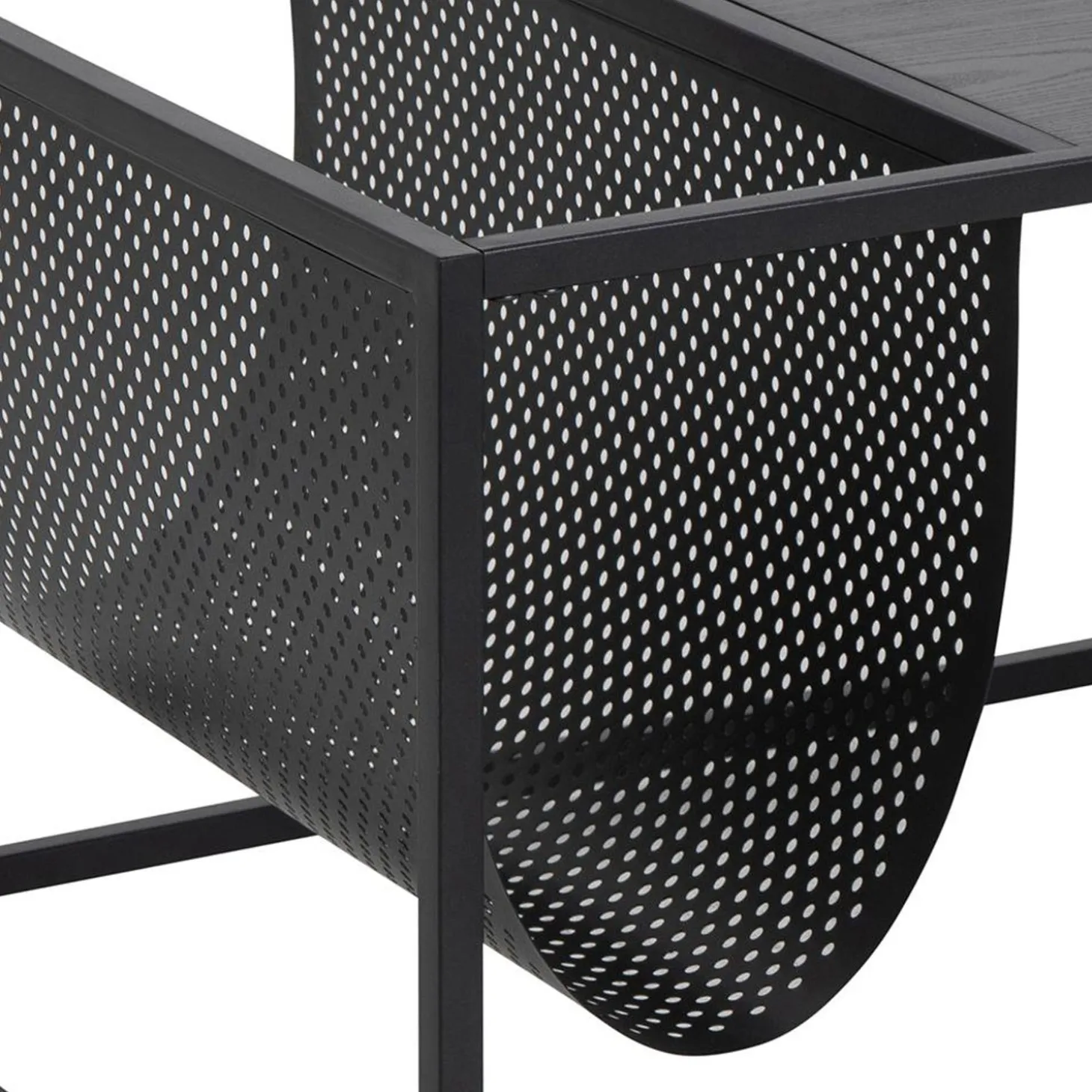 Notting Hill Soffbord 110x60 cm Svart Ask