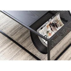 Notting Hill Soffbord 110x60 cm Svart Ask