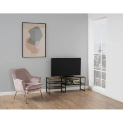 Notting Hill TV-bänk 120x33 cm Ek