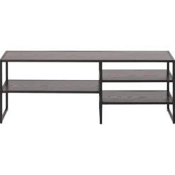 Notting Hill TV-bänk 120x33 cm Svart Ask
