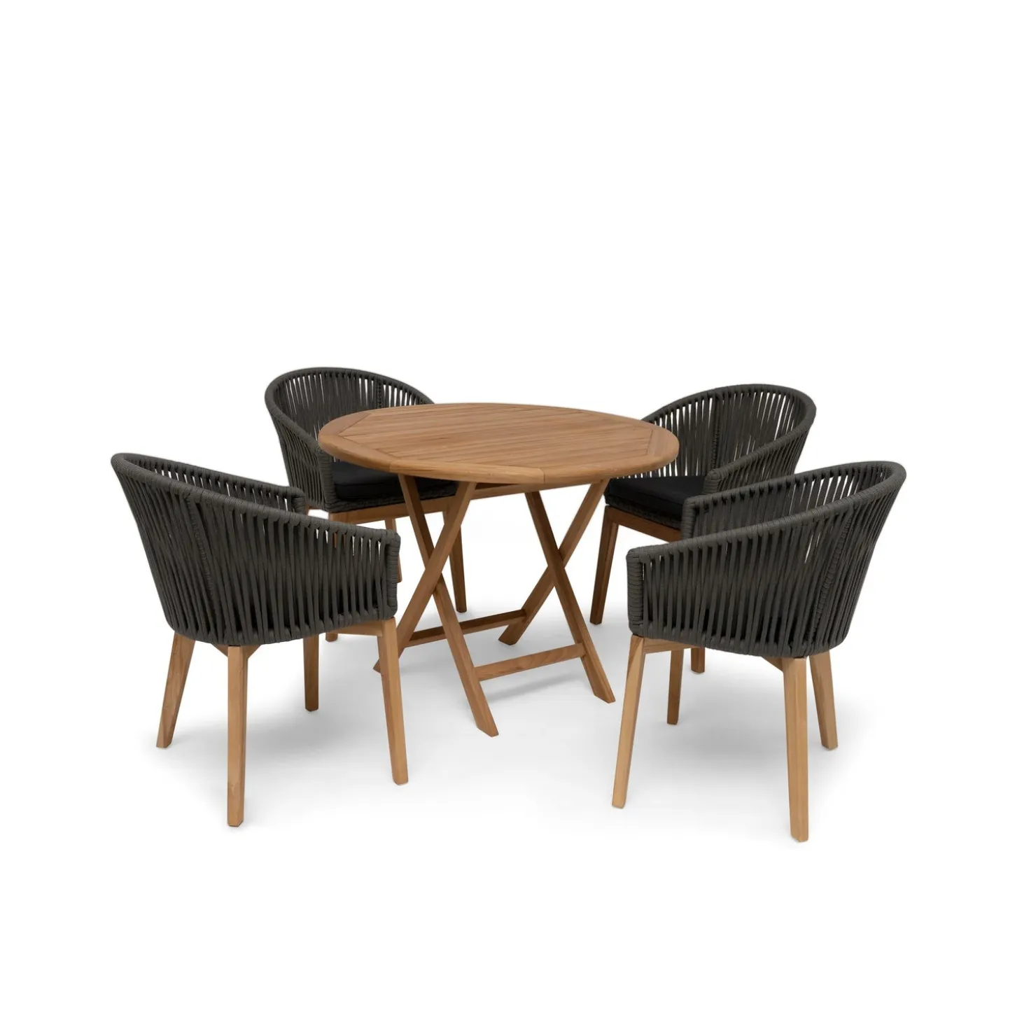 Nova Utebord Ø100 cm Brun