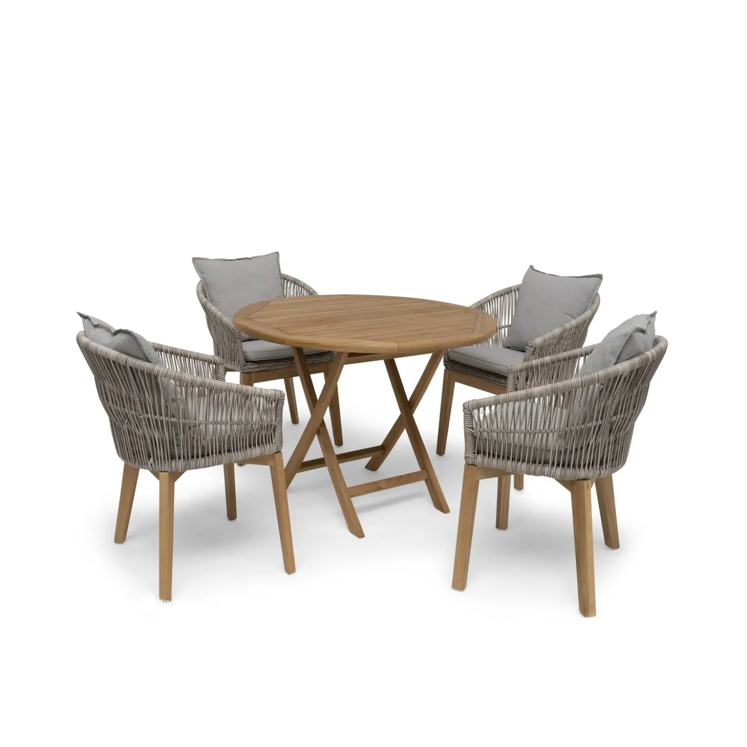 Nova Utebord Ø100 cm Brun