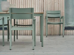 Nox Matgrupp 240x90 cm ink 6st Delia Karmstolar Dusty Green
