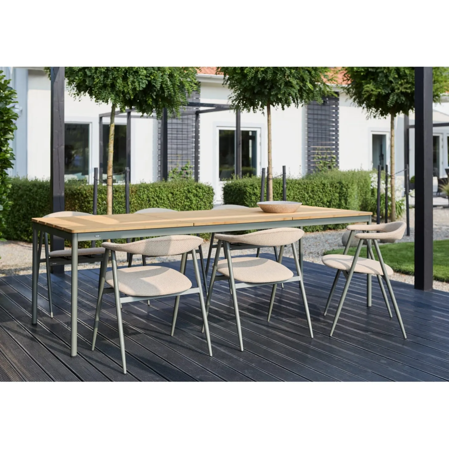 Nox Utebord Nordic Green/Bambu