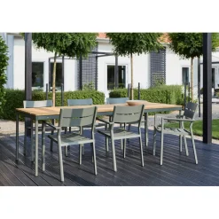 Nox Utebord Nordic Green/Bambu