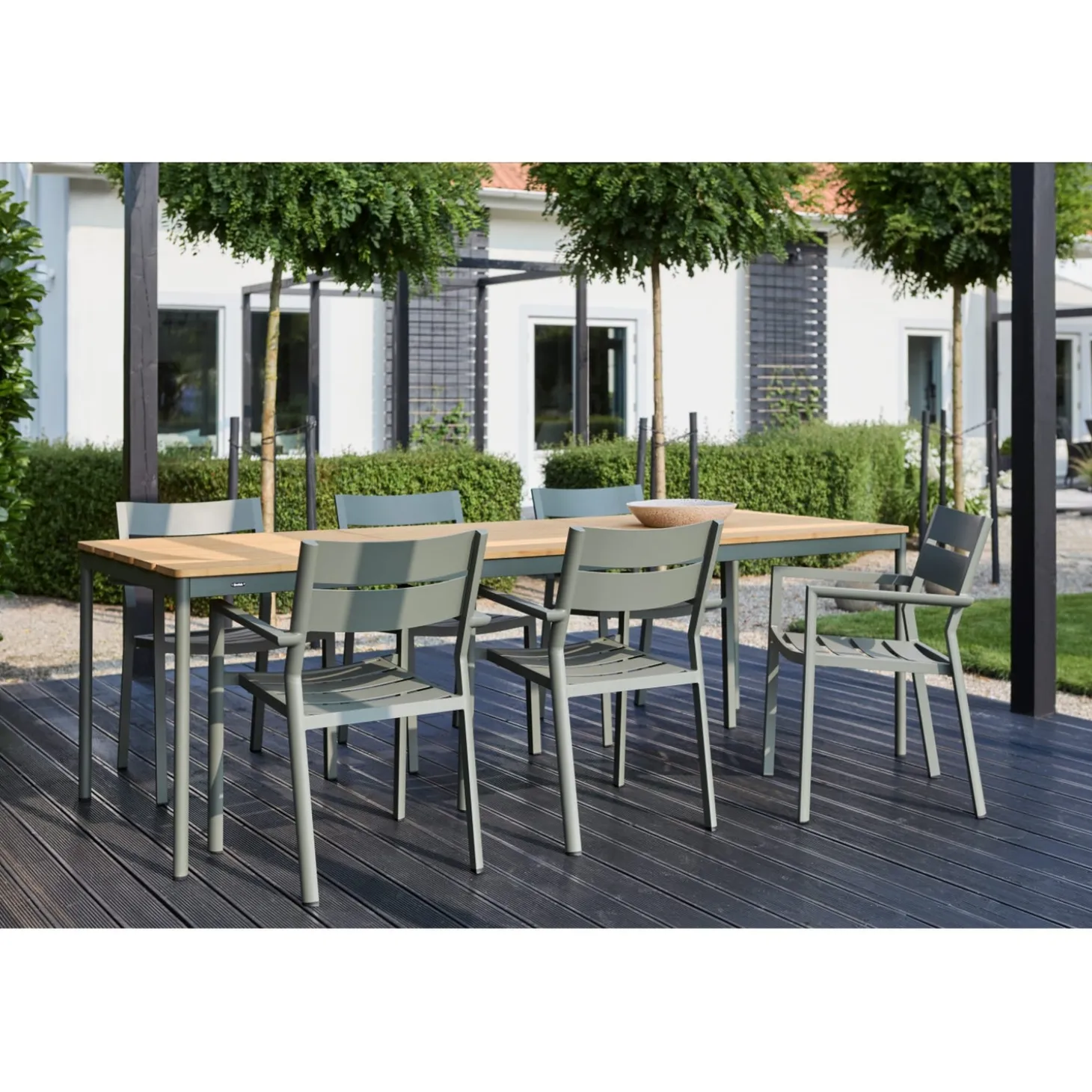 Nox Utebord Nordic Green/Bambu