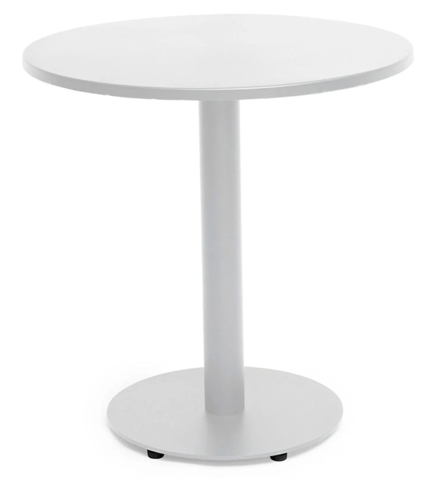 Näsby Cafébord Ø70 cm Vit